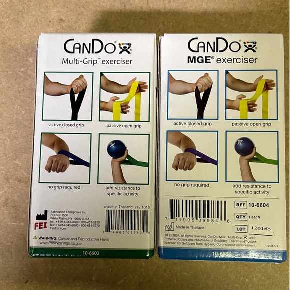 CanDo Multi-Grip Exerciser with Large Grips - Picture 2 of 4
